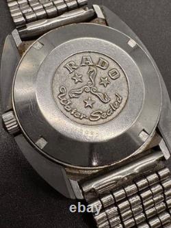 Montre ronde automatique homme RADO DiaStar cadran argenté occasion