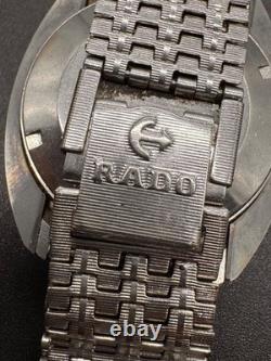 Montre ronde automatique homme RADO DiaStar cadran argenté occasion Montre ronde automatique homme RADO DiaStar cadran argenté occasion