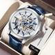 Montre Squelette Automatique Pour Homme Pagani Design En Acier Inoxydable 100
