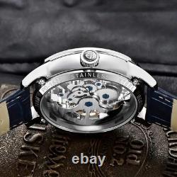 Montre squelette automatique pour homme Pagani Design en acier inoxydable 100