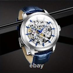 Montre squelette automatique pour homme Pagani Design en acier inoxydable 100