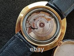 Montre suisse automatique homme ELVIA pl OR day-date ETA 2789 révisée garantie