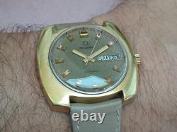 Montre suisse automatique homme REUSSER plOR day-date AS 1866 révisée garantie