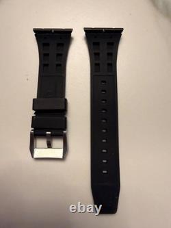 Montre tonneau TSAR BOMBA automatique en carbone forgé 2 bracelet caoutchouc