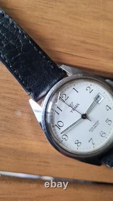 Montre vintage homme année 70 YEMA sous marine automatique 35mm acier fonctionne