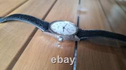 Montre vintage homme année 70 YEMA sous marine automatique 35mm acier fonctionne