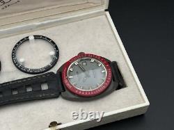 Montre vintage rare Eloga Flipper automatique tropical 20atm jeux olympique 37mm Montre vintage rare Eloga Flipper automatique tropical 20atm jeux olympique 37mm
