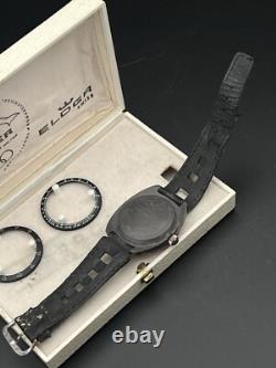 Montre vintage rare Eloga Flipper automatique tropical 20atm jeux olympique 37mm Montre vintage rare Eloga Flipper automatique tropical 20atm jeux olympique 37mm