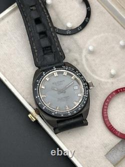 Montre vintage rare Eloga Flipper automatique tropical 20atm jeux olympique 37mm Montre vintage rare Eloga Flipper automatique tropical 20atm jeux olympique 37mm