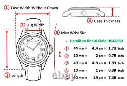 NEUF Montre automatique pour homme Hamilton Khaki Field King H644650
