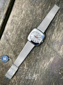 NOS Montre Automatique Vintage Edox New Era 37 mm