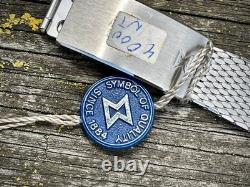 NOS Montre Automatique Vintage Edox New Era 37 mm