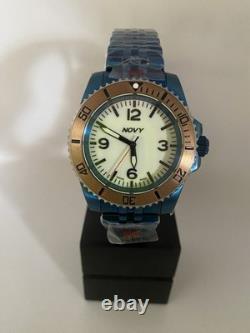 NOVY AUTOMATIQUE SWISS MADE BLUE LINE NEUVE GARANTIE 2 ans