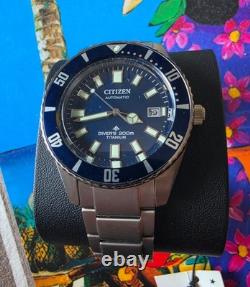 Neuf? Montre Automatique Citizen Promaster Fujitsubo Super Titanium NB6021-68L