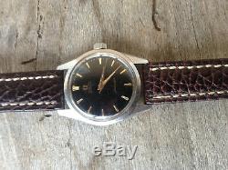 OMEGA Seamaster automatique Cal. 552, case 34,5 mm 1960 tropical black dial / or