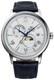 Orient Soleil & Lune Ra-ak0802s Montre Homme Automatique Blanche Cuir