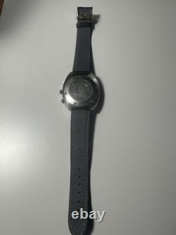 ORIENT montre homme automatique 21 rubis jour/date cadran doré cuir noir