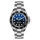 Oceanx Sharkmaster 1000 Automatique Acier Date Noir Bleu Saphir Montre Homme