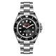 Oceanx Sharkmaster 1000 Automatique Acier Date Noir Saphir Diver Montre Homme