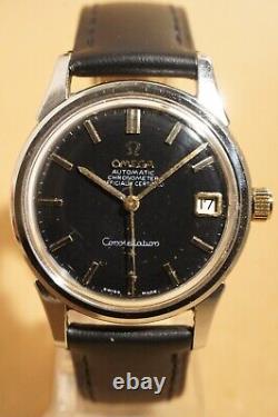 Omega Constellation Acier Automatique, Date, Certifie Chronometre, 1962