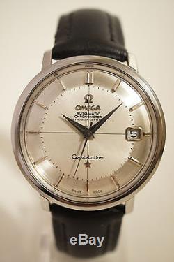 Omega Constellation Acier, Automatique, Date, Certifie Chronometre, 1963