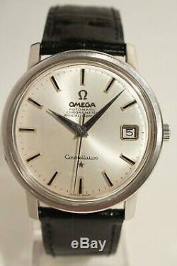 Omega Constellation Acier Automatique, Date, Certifie Chronometre, 1968