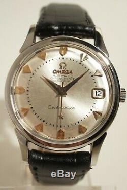 Omega Constellation En Acier, Automatique, Date, Certifie Chronometre, 1960