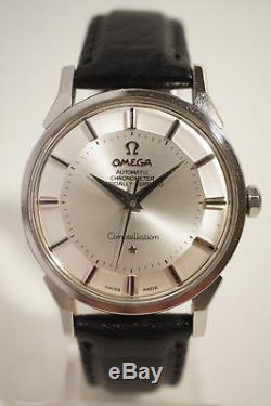 Omega Constellation Pie-pan Acier Automatique, Certifie Chronometre, 1962