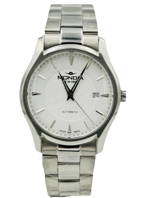 Orologe Mondia Swiss Automatique Sellita Sw200 Ms220sl/640 Neuf Elegance 42 Mm