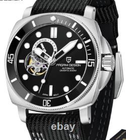 PAGANI DESIGN BLACK COLOR Montre Homme Automatique Men's Watch PAGANI DESIGN BLACK COLOR Montre Homme Automatique Men's Watch