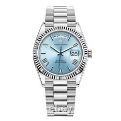 PAGANI DESIGN COLLECTION SILVER & BLUE Automatic Men's Watch Montre Homme