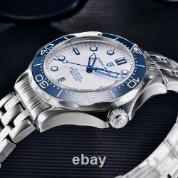 PAGANI DESIGN Collection WHITE & BLUE Montre Homme Automatique Men's Watch