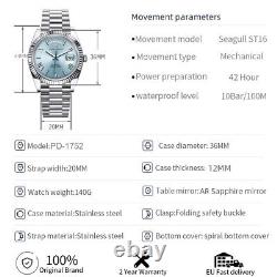 PAGANI DESIGN Montre de Luxe Homme PD-1752 DD36 Automatique ST16 Saphir