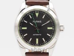 PARNIS Miyota Mouvement Verre Saphir Hommes 40mm Montres Automatiques