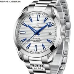 Pagani Design Automatique White Color Montre Homme en Acier Inoxydable Pagani Design Automatique White Color Montre Homme en Acier Inoxydable