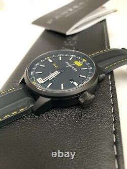 Panzera Time Master 42 TM42-02A Automatique Noire bracelet silicone comme neuve