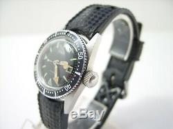 Pax Superbe Montre Vintage Plongee Dame Automatique Eta 2369 Diver Watch Tropic