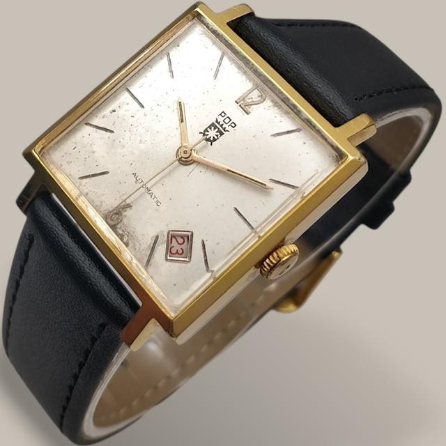 Pop Automatic 1960s 28 X 28mm Cal Eta 2472 Swiss Vintage Watch Fully Working