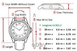 Presque comme neuve Montre automatique pour homme Longines Presence L4.921