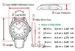 Presque comme neuve Montre automatique pour homme Seiko 5 7S26-0420