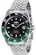 Pro Diver Montre Homme Automatique En Acier Inoxydable 42 Mm Argent / Vert