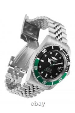Pro Diver Montre Homme Automatique en Acier Inoxydable 42 mm Argent / Vert Pro Diver Montre Homme Automatique en Acier Inoxydable 42 mm Argent / Vert