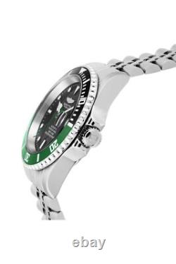 Pro Diver Montre Homme Automatique en Acier Inoxydable 42 mm Argent / Vert Pro Diver Montre Homme Automatique en Acier Inoxydable 42 mm Argent / Vert
