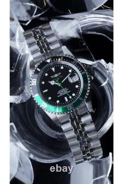 Pro Diver Montre Homme Automatique en Acier Inoxydable 42 mm Argent / Vert Pro Diver Montre Homme Automatique en Acier Inoxydable 42 mm Argent / Vert