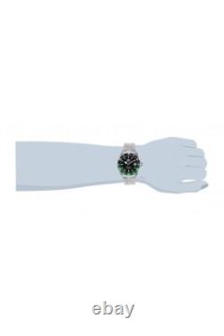 Pro Diver Montre Homme Automatique en Acier Inoxydable 42 mm Argent / Vert Pro Diver Montre Homme Automatique en Acier Inoxydable 42 mm Argent / Vert