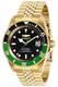Pro Diver Montre Homme Automatique En Acier Inoxydable 42 Mm Doré / Vert