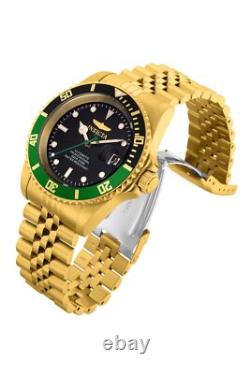 Pro Diver Montre Homme Automatique en Acier Inoxydable 42 mm Doré / Vert Pro Diver Montre Homme Automatique en Acier Inoxydable 42 mm Doré / Vert