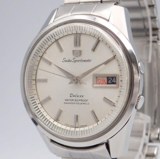 Rare! Presque Comme Neuve Montre Homme Vintage Automatique Seiko 5