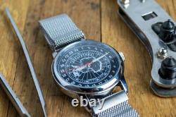 Raketa Polar Automatique Montre Hommes 24 Heures Russie Soviétique Cadeau Idée