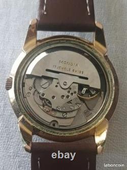 Rare Montre Automatique Mondia As 1555 N. Zenith